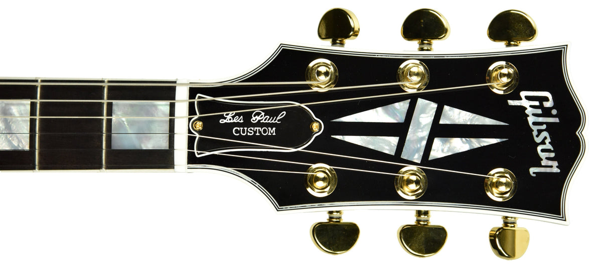 Gibson Custom Les Paul Custom with Ebony Fingerboard in Ebony CS000606