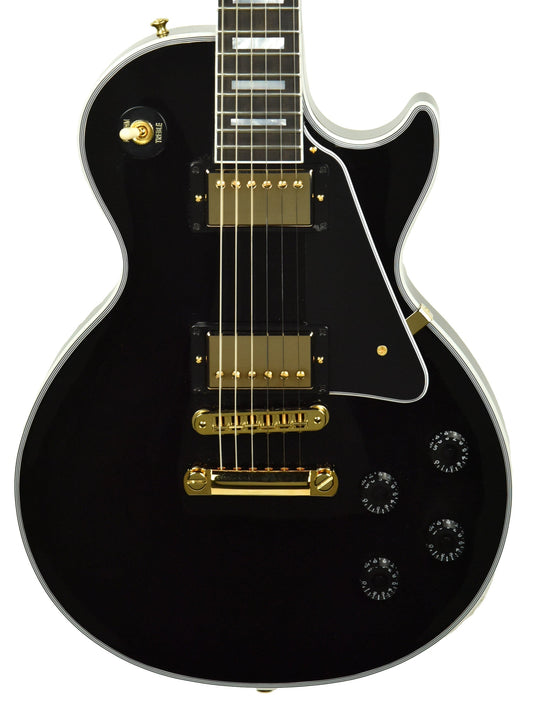 Gibson Custom Les Paul Custom with Ebony Fingerboard in Ebony CS000606