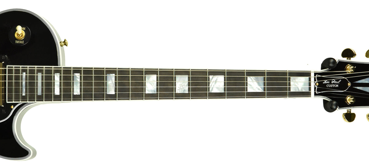 Gibson Custom Les Paul Custom with Ebony Fingerboard in Ebony CS000606