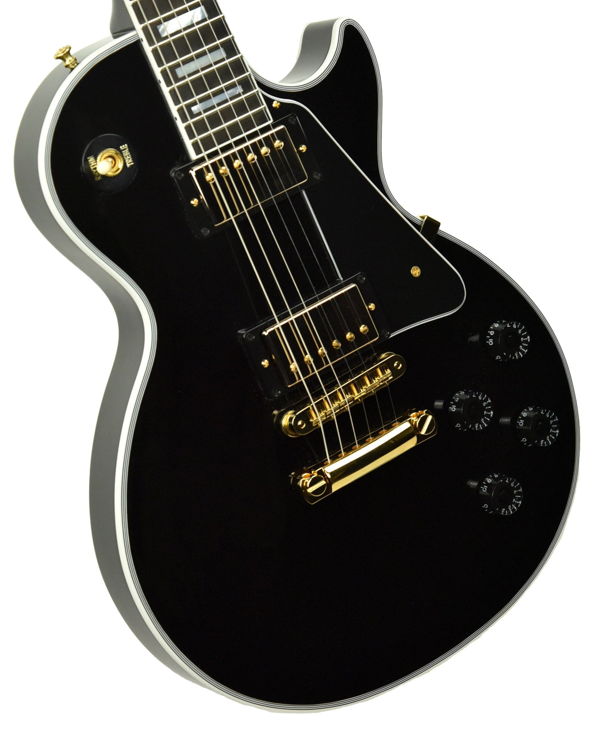 Gibson Custom Les Paul Custom with Ebony Fingerboard in Ebony CS000606