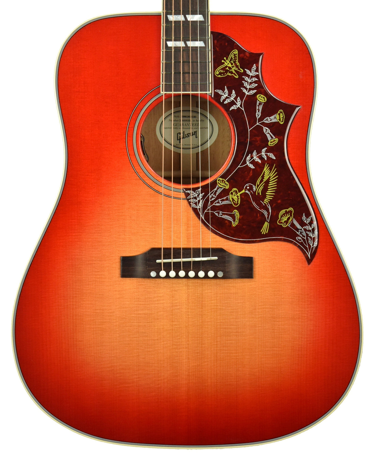 Gibson Montana Hummingbird Acoustic Guitar in Heritage Cherry Sunburst 22600020