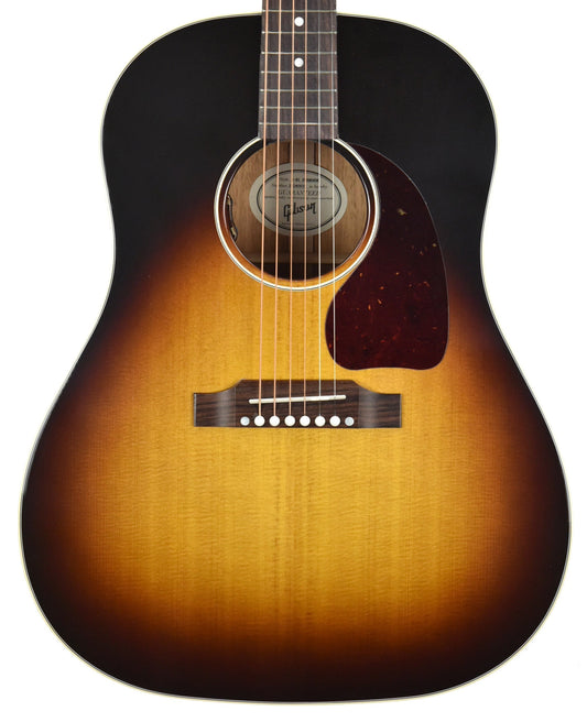 Gibson J-45 Standard Acoustic Electric Guitar in Vintage Sunburst 22240025