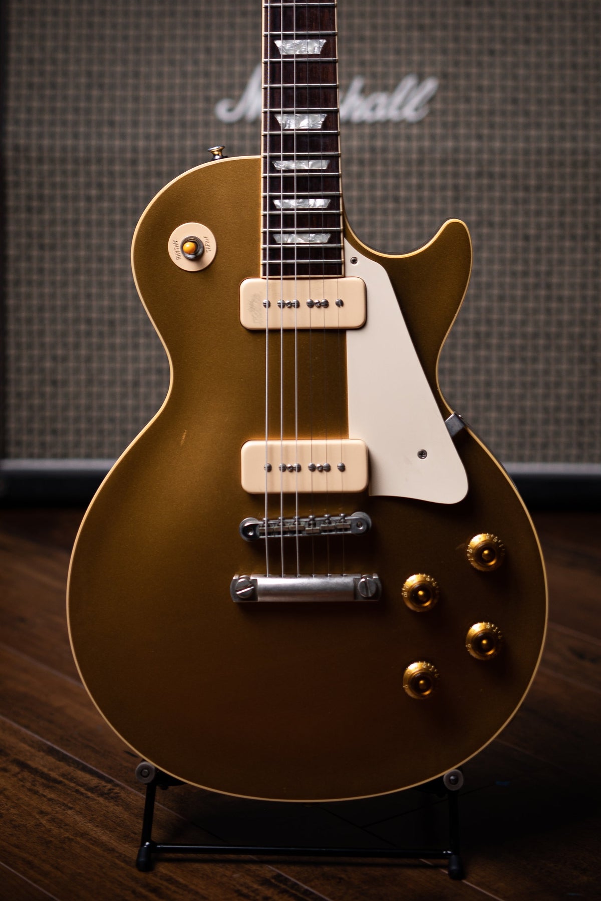 1998 Gibson Custom Shop 1956 Les Paul R6 Electric Guitar - Gold Top