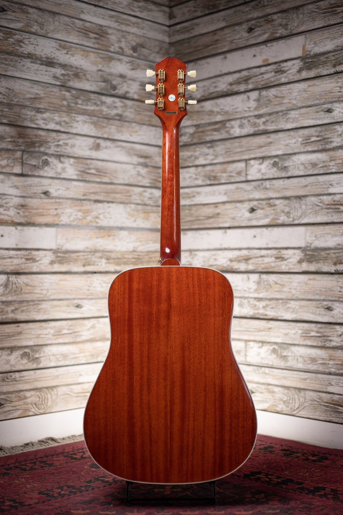 Epiphone Hummingbird Acoustic-Electric with Fishman Sonitone - Aged Cherry Sunburst Gloss