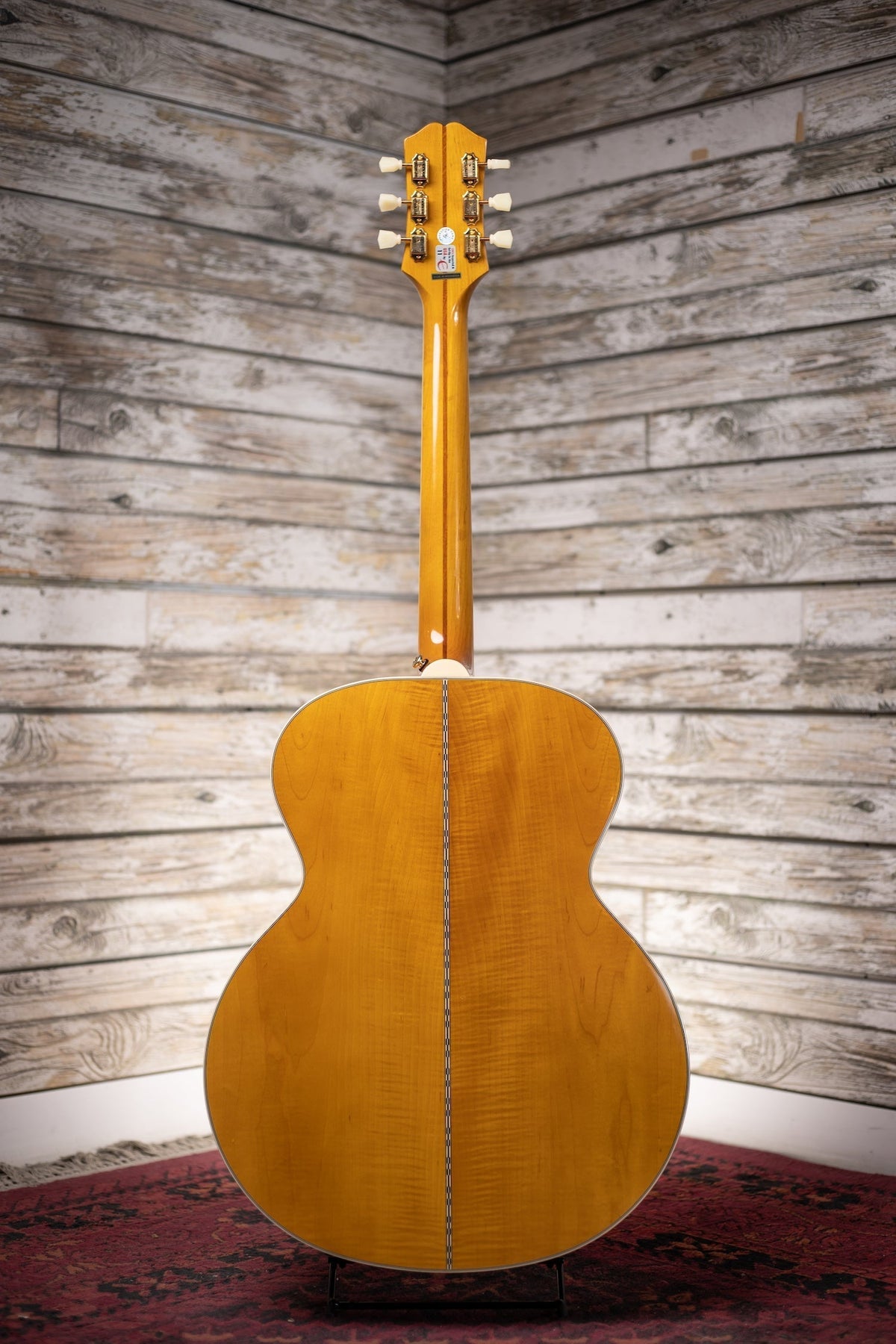 Epiphone J-200 Acoustic-Electric with Fishman Sonitone - Aged Natural Antique Gloss