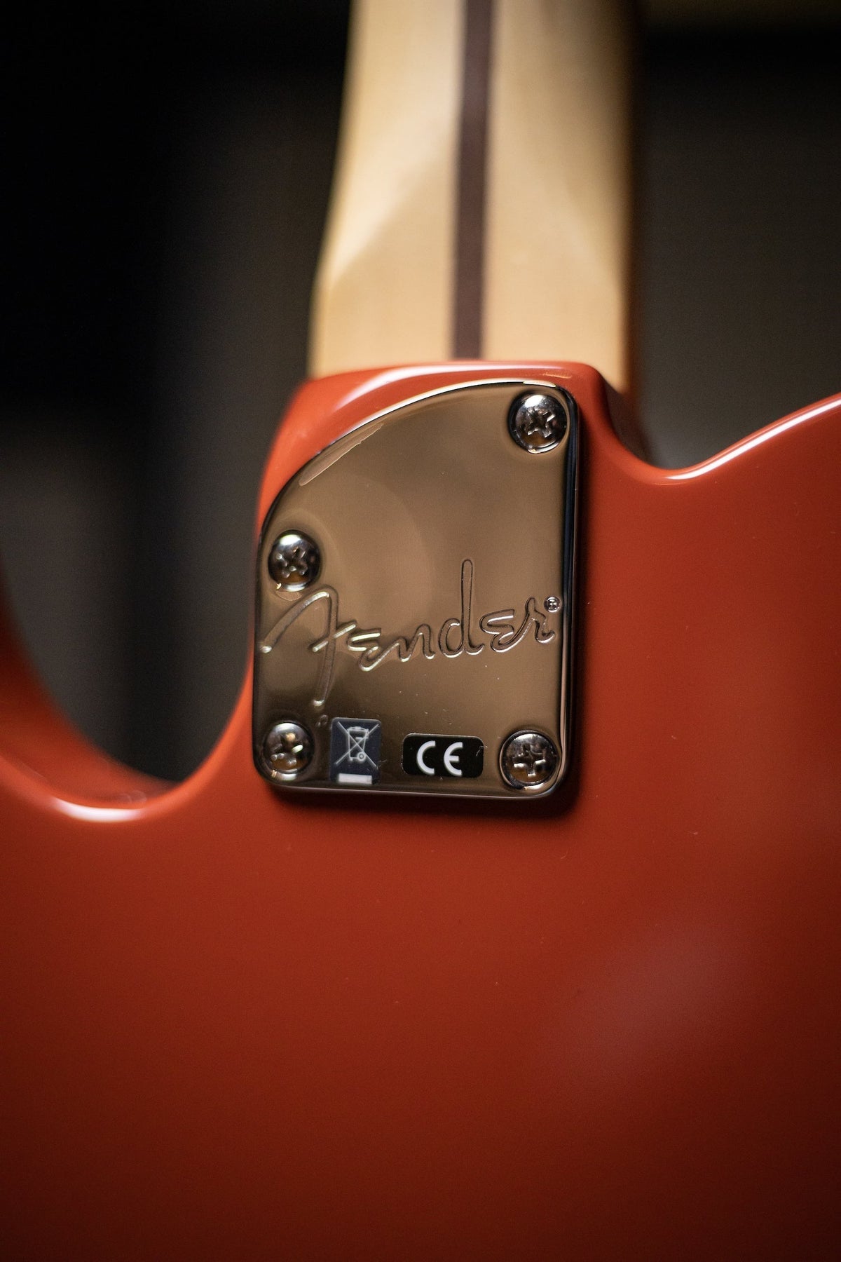 Fender Deluxe Nashville Telecaster Electric Guitar - Fiesta Red