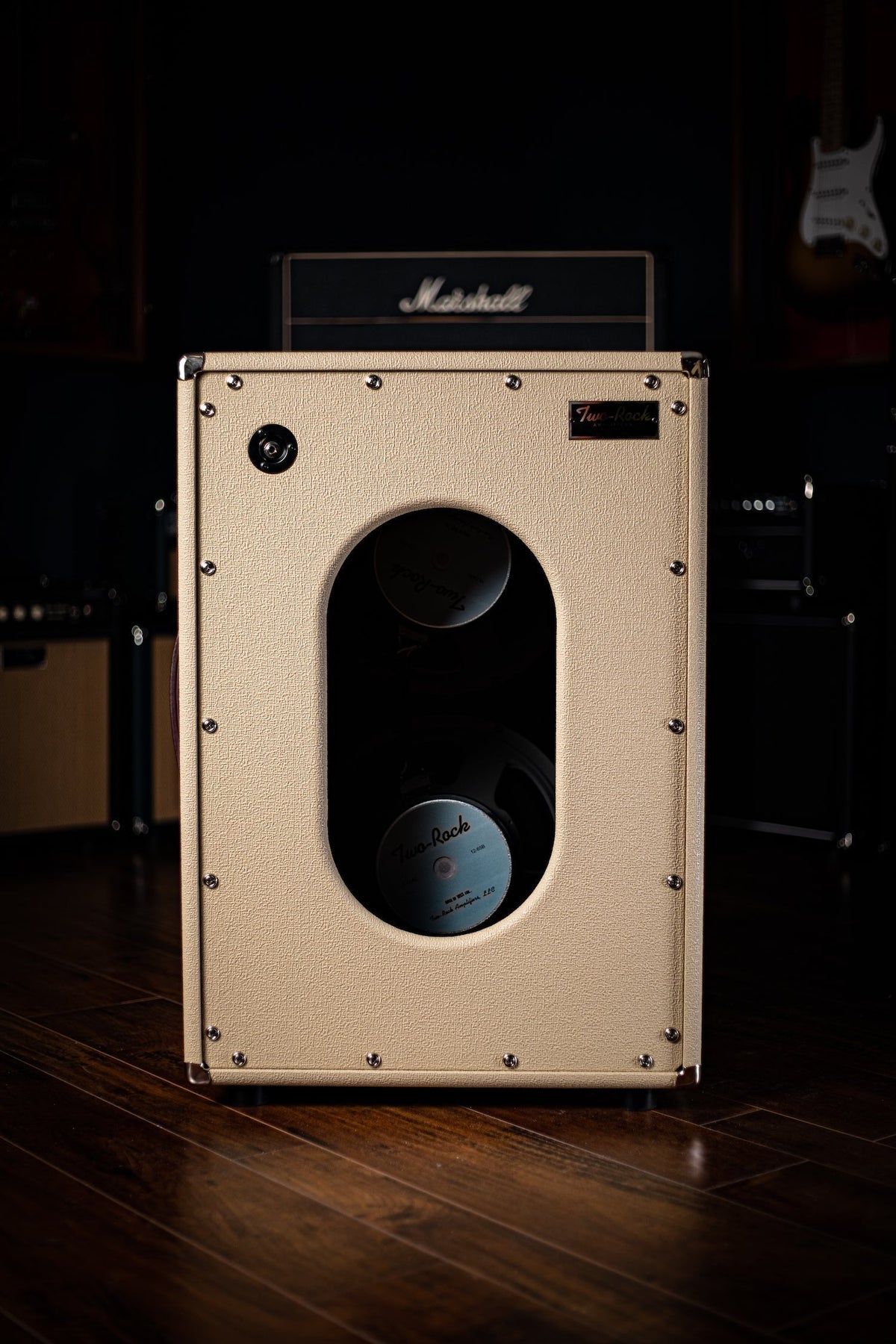 Pre-Order: Two-Rock 12-65B 2x12 Extension Cabinet - Blond Tolex, Oxblood Grill Cloth