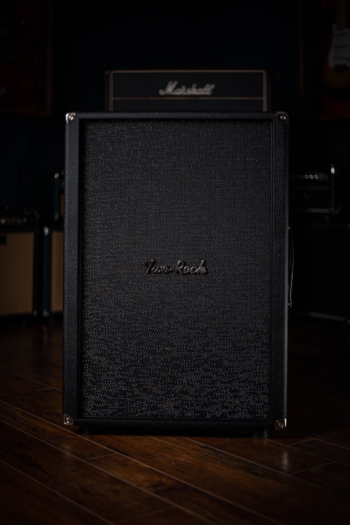Pre-Order: Two-Rock 12-65B 2x12 Extension Cabinet - Black Bronco, Sparkle Matrix Grill Cloth