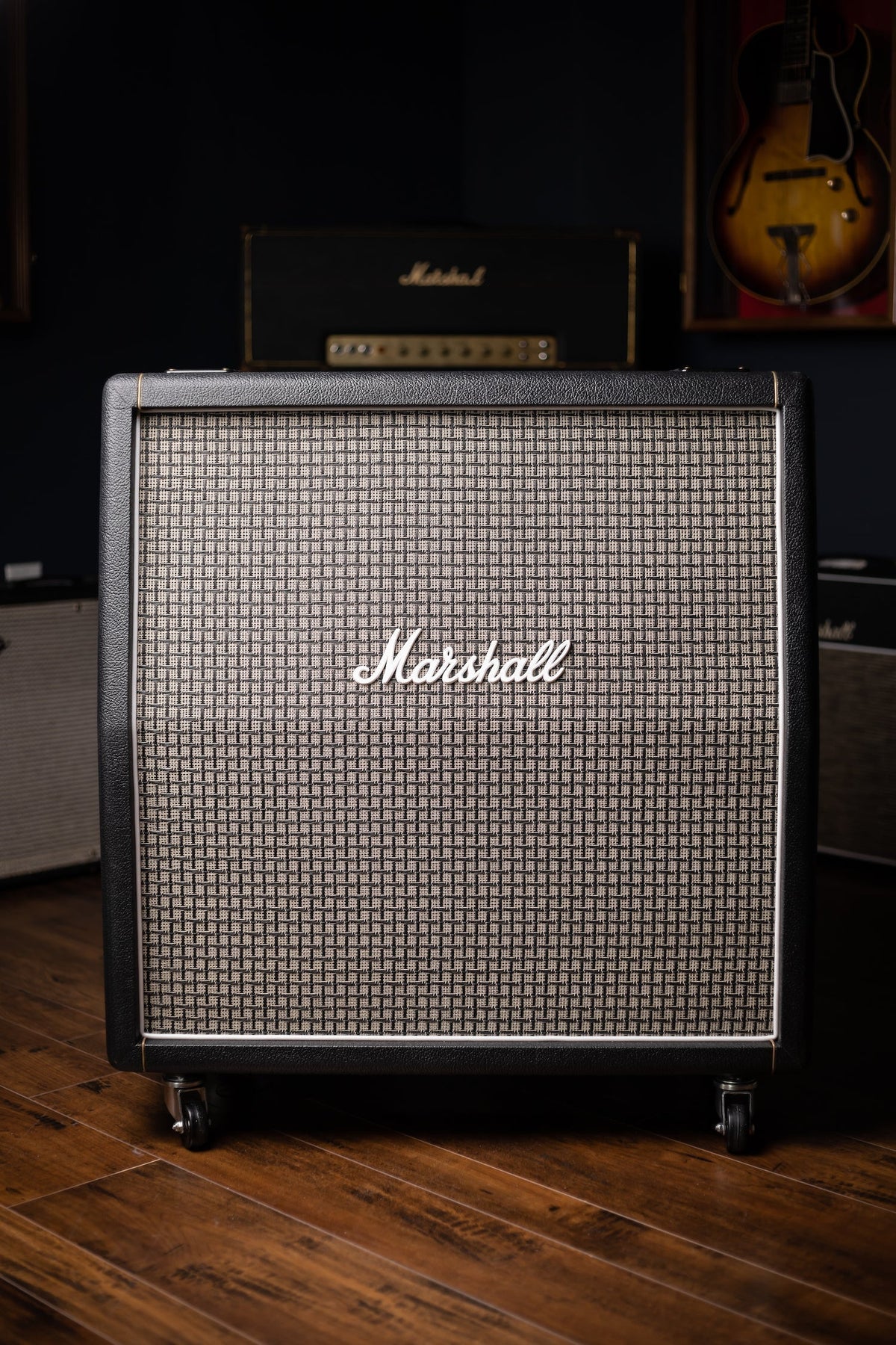 Marshall 1960AX 100-watt 4x12" Angled Extension Cabinet with Greenbacks