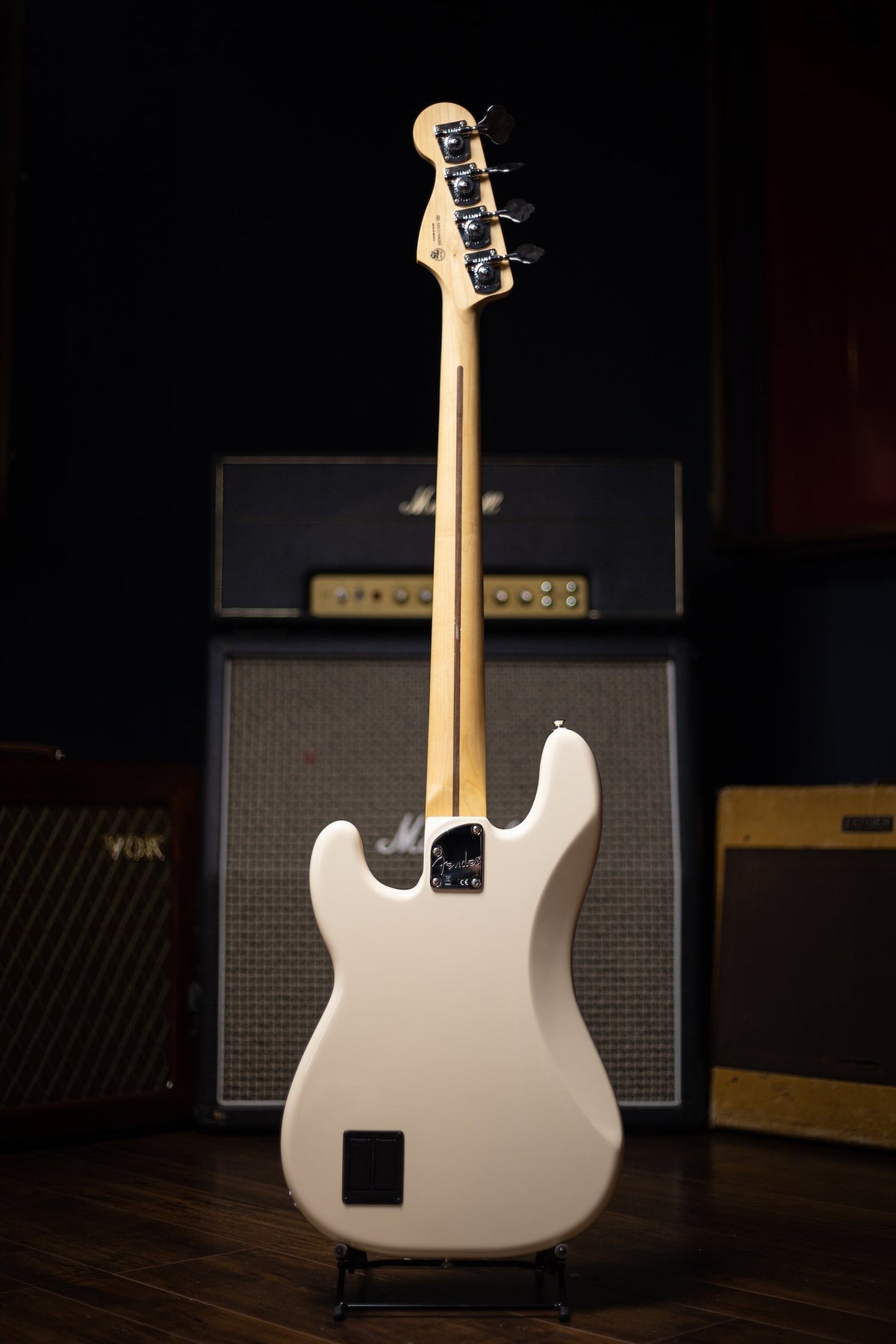Fender Deluxe Active Precision Bass Special - Olympic White