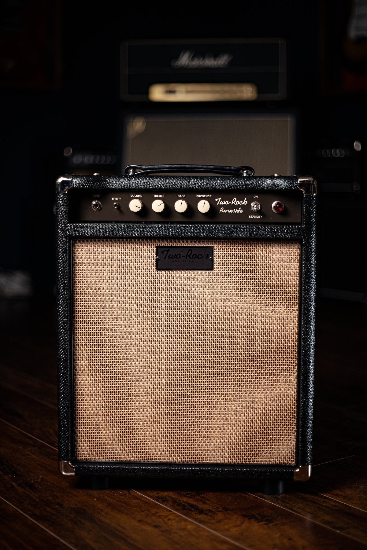 Pre-Order: Two-Rock Burnside 28 Watt Combo Amp - Black Tweed, Cane Cloth