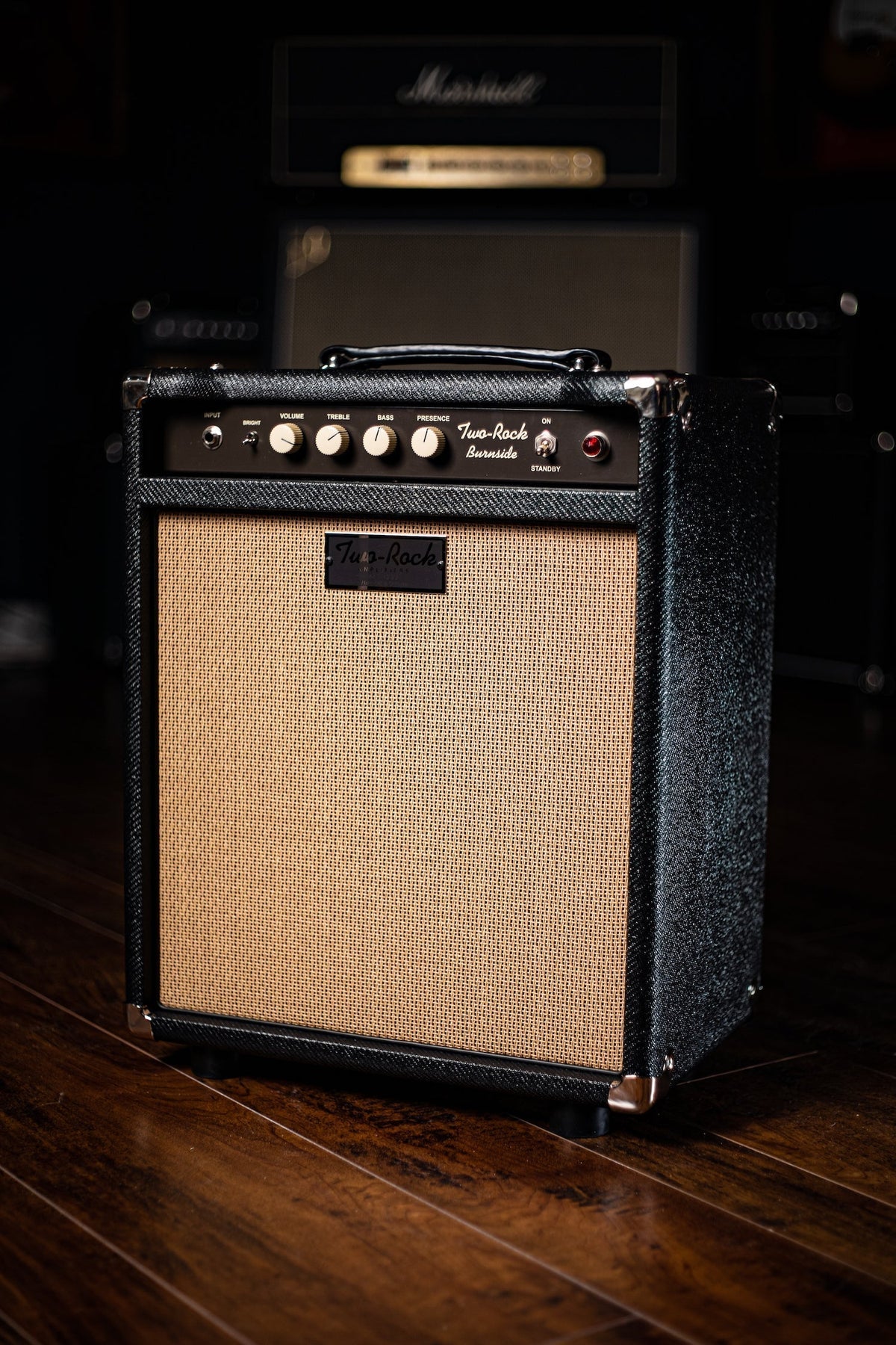 Pre-Order: Two-Rock Burnside 28 Watt Combo Amp - Black Tweed, Cane Cloth