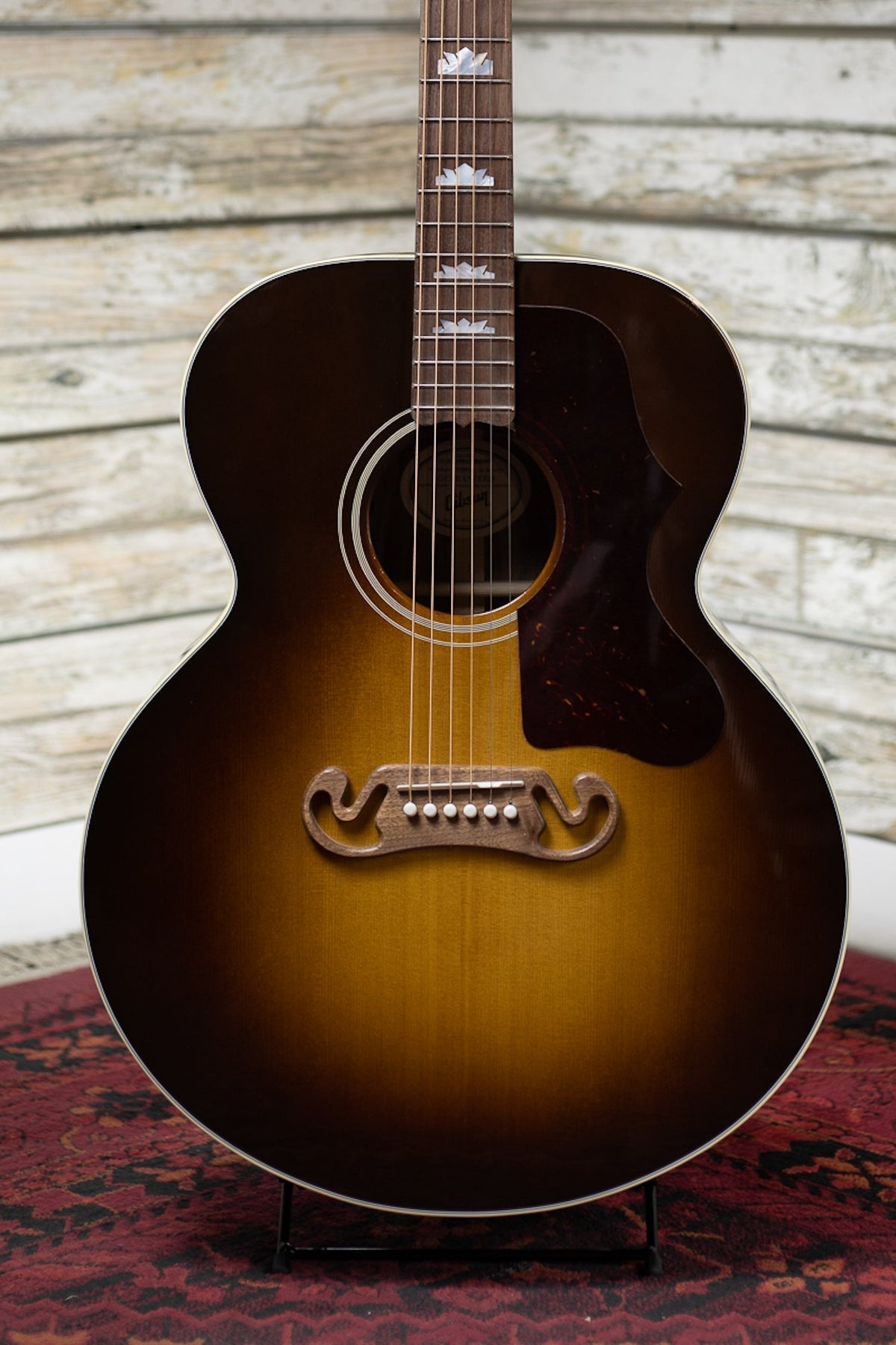 Gibson SJ-200 Studio Walnut Acoustic-Electric Guitar - Walnut Burst