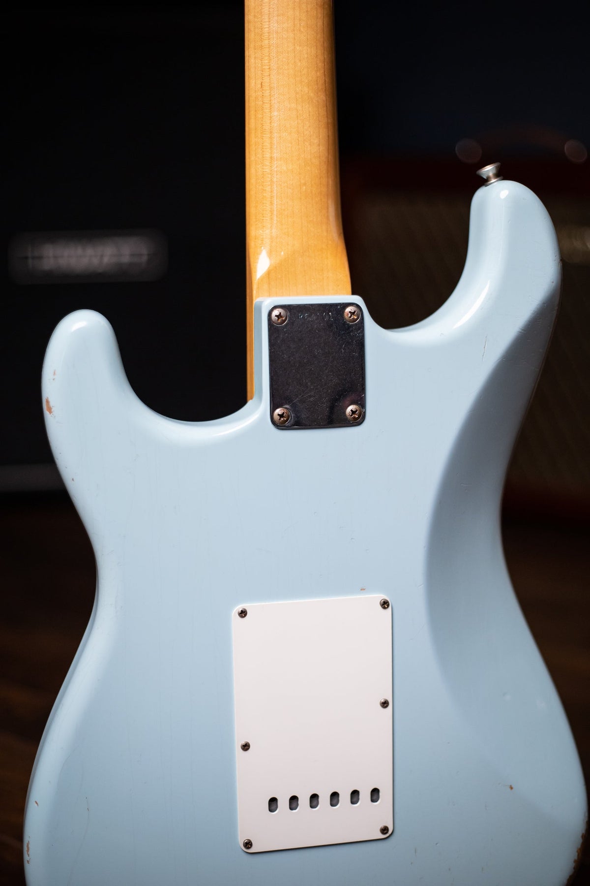 2012 Fender Custom Shop 1960 Stratocaster Relic Electric Guitar - Sonic Blue