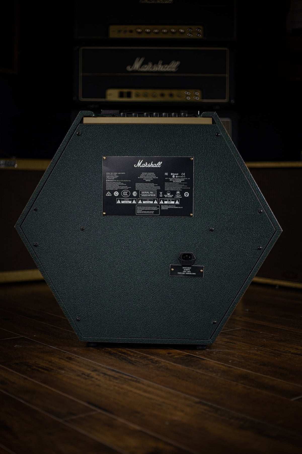 2019 Marshall Code 25 "Hexagon" Combo Amp British Racing Green
