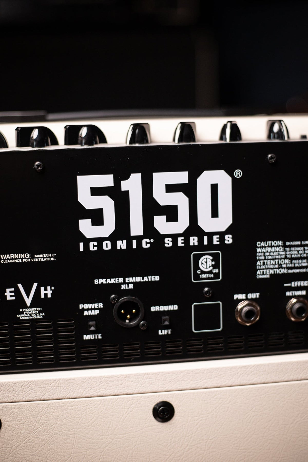 EVH 5150 Iconic 40w 1x12" Combo Amp - Ivory