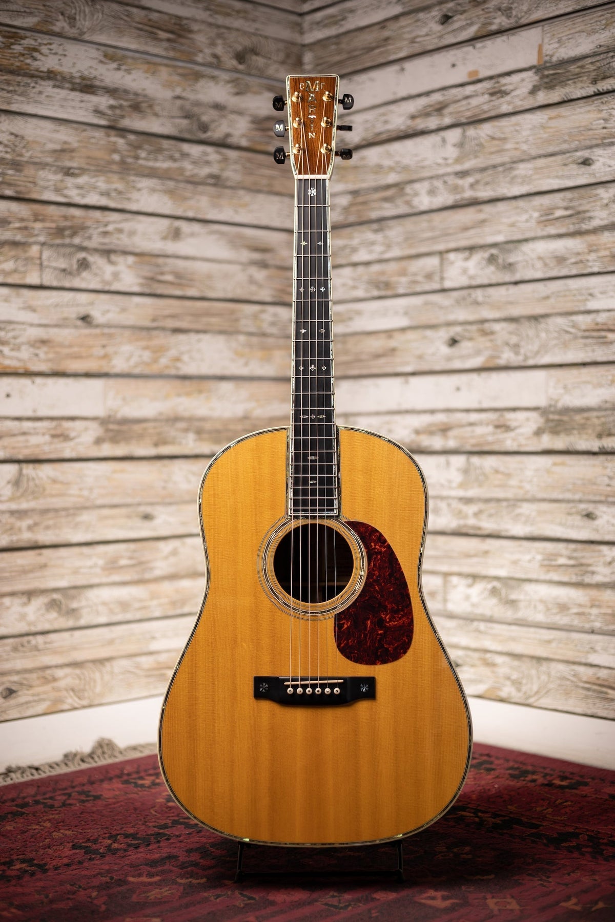 1992 Martin Limited Edition D-45 S Deluxe 48 of 50 Acoustic Guitar - Natural