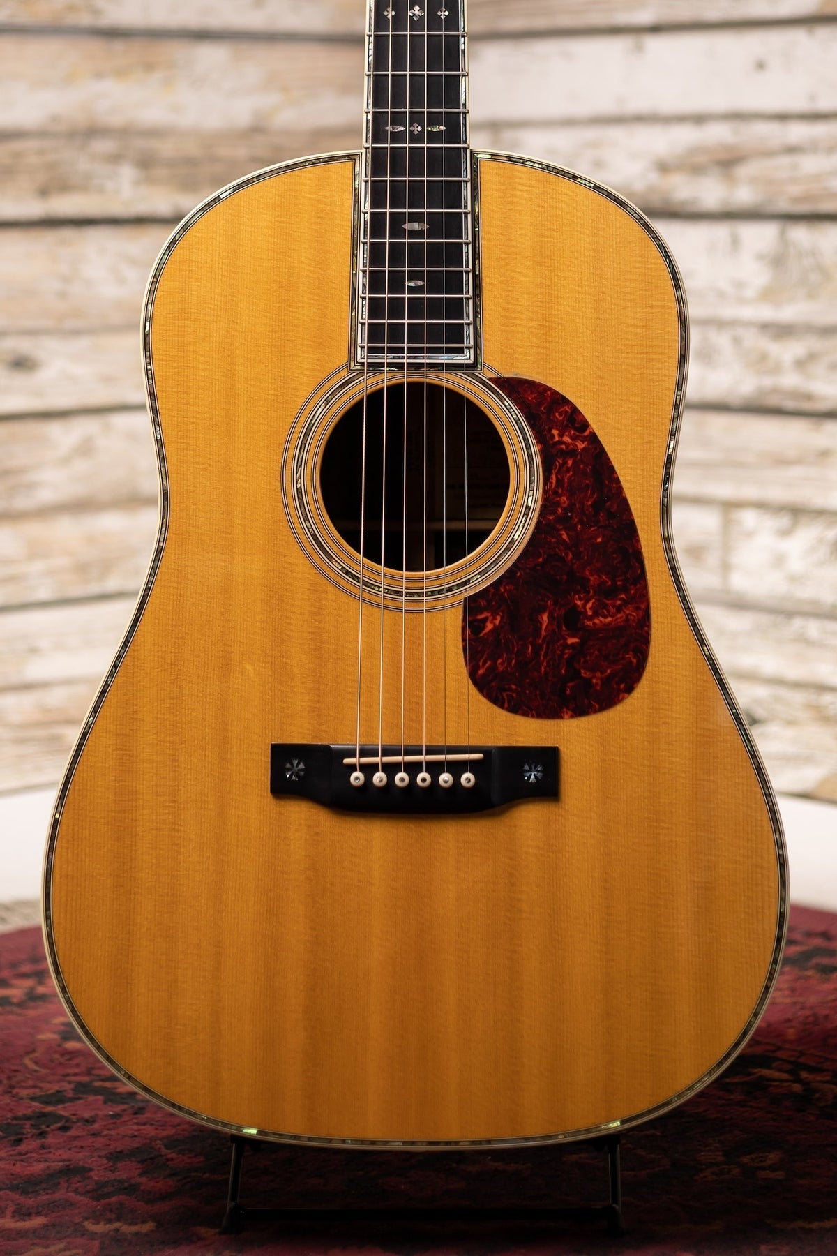 1992 Martin Limited Edition D-45 S Deluxe 48 of 50 Acoustic Guitar - Natural