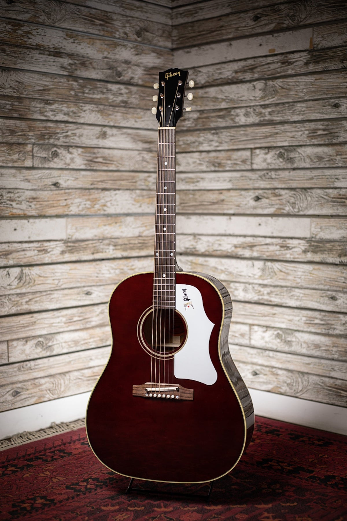 Gibson 60's J-45 Original (no pickup) Acoustic Guitar - Wine Red