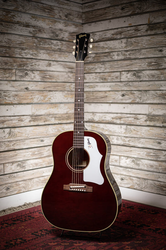 Gibson 60's J-45 Original (no pickup) Acoustic Guitar - Wine Red