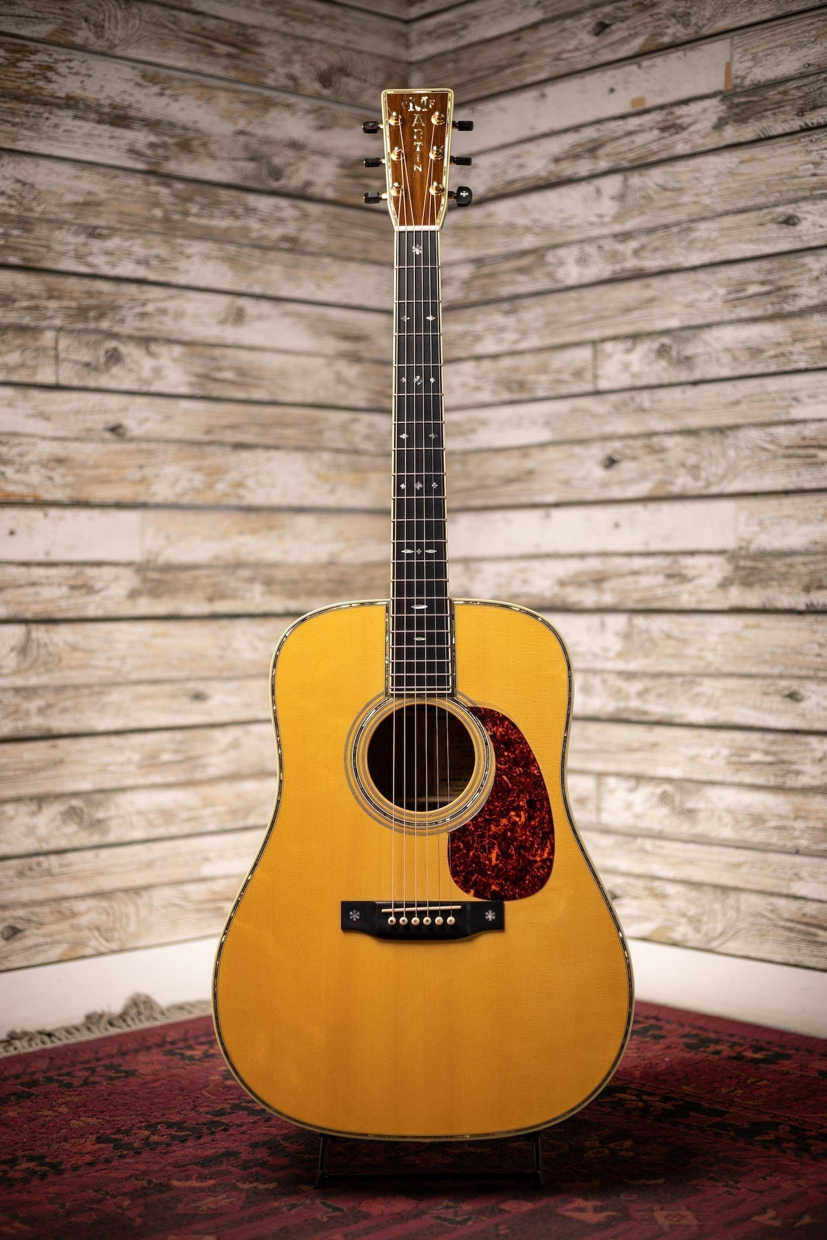 1991 Martin D-45KLE 44 of 50 Made Acoustic Guitar - Natural