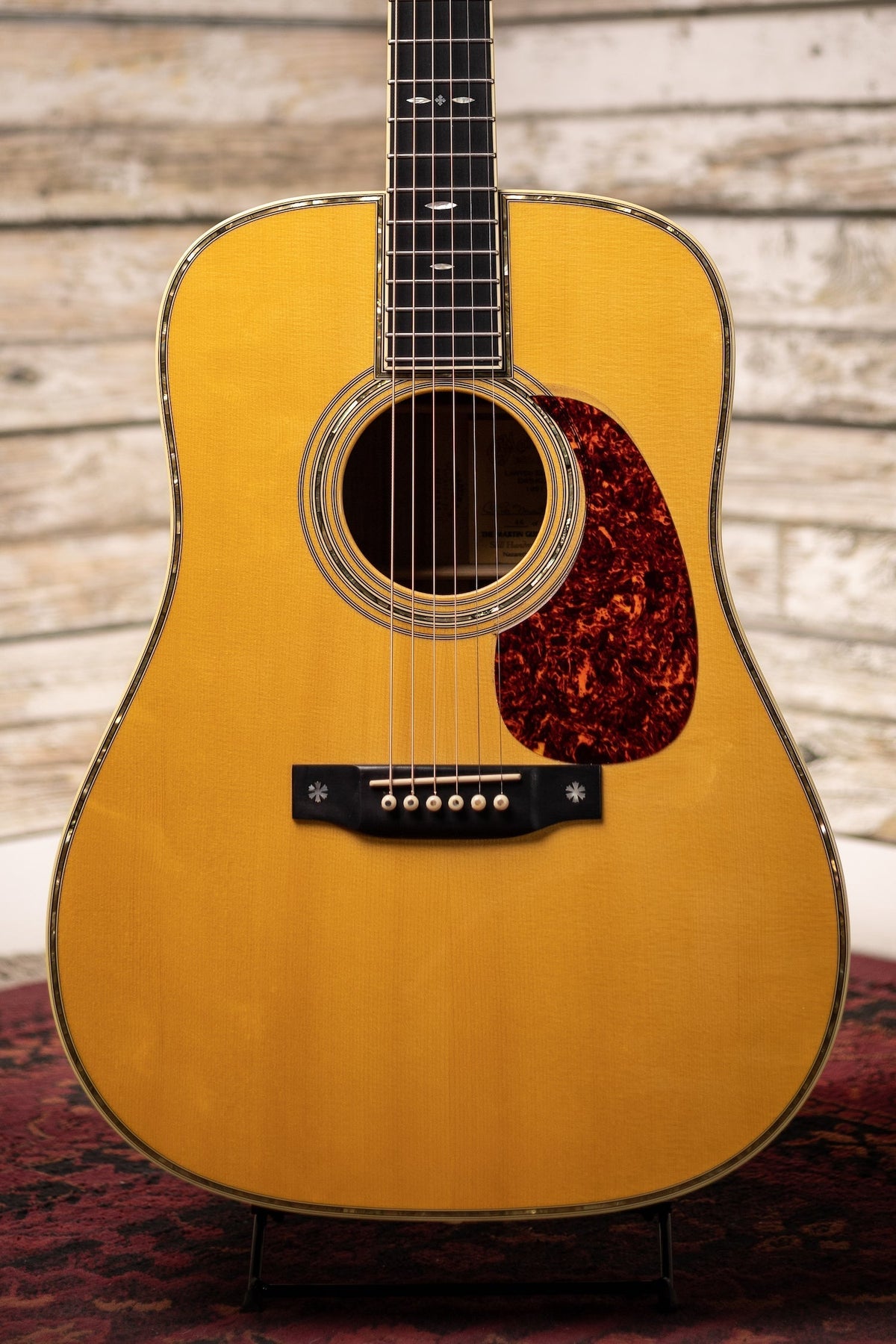 1991 Martin D-45KLE 44 of 50 Made Acoustic Guitar - Natural