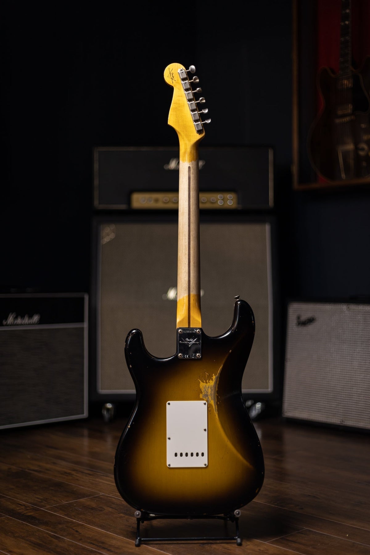 Fender Custom Shop Limited Edition '57 Stratocaster Relic Electric Guitar - Wide-Fade 2-Color Sunburst
