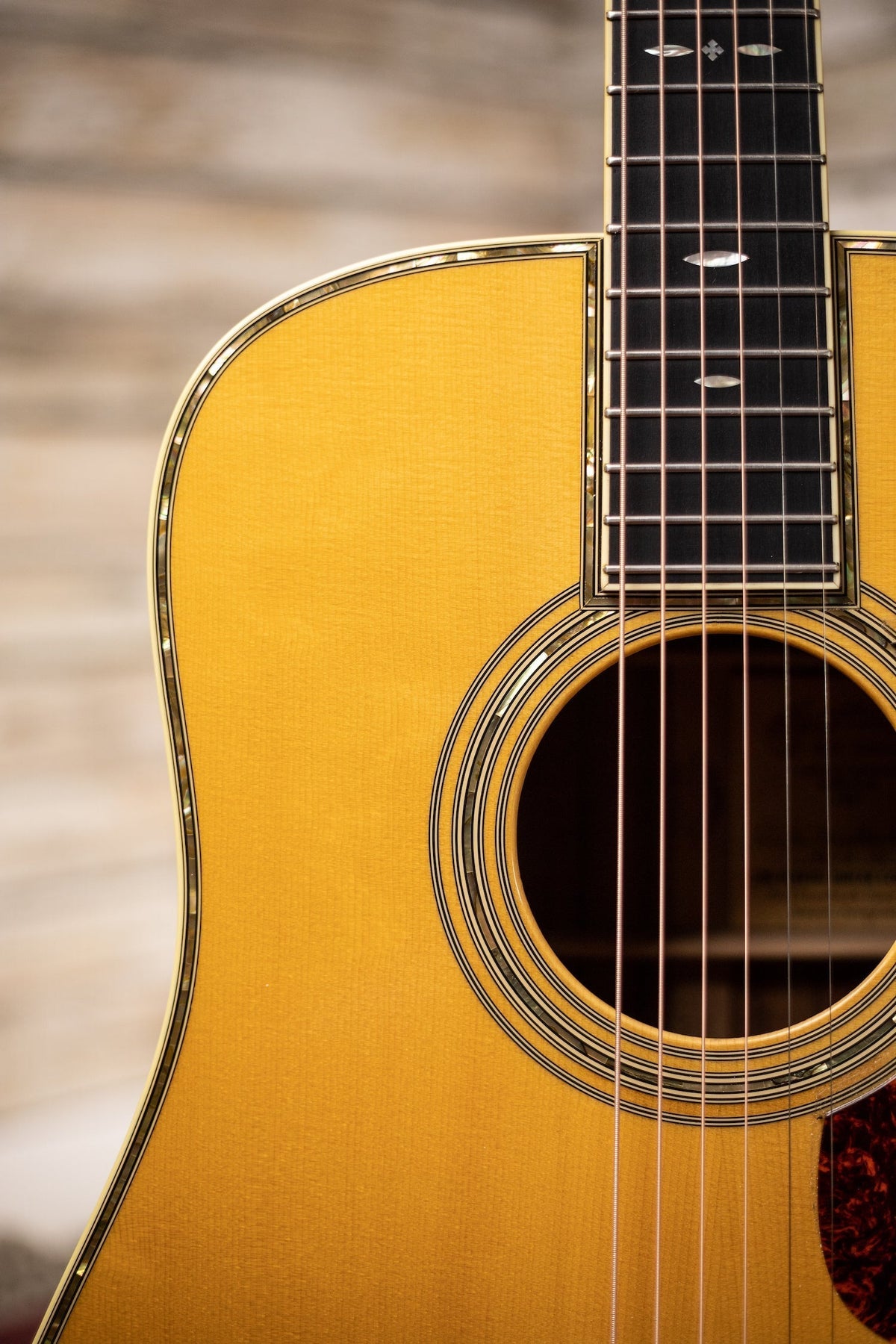 1991 Martin D-45KLE 44 of 50 Made Acoustic Guitar - Natural