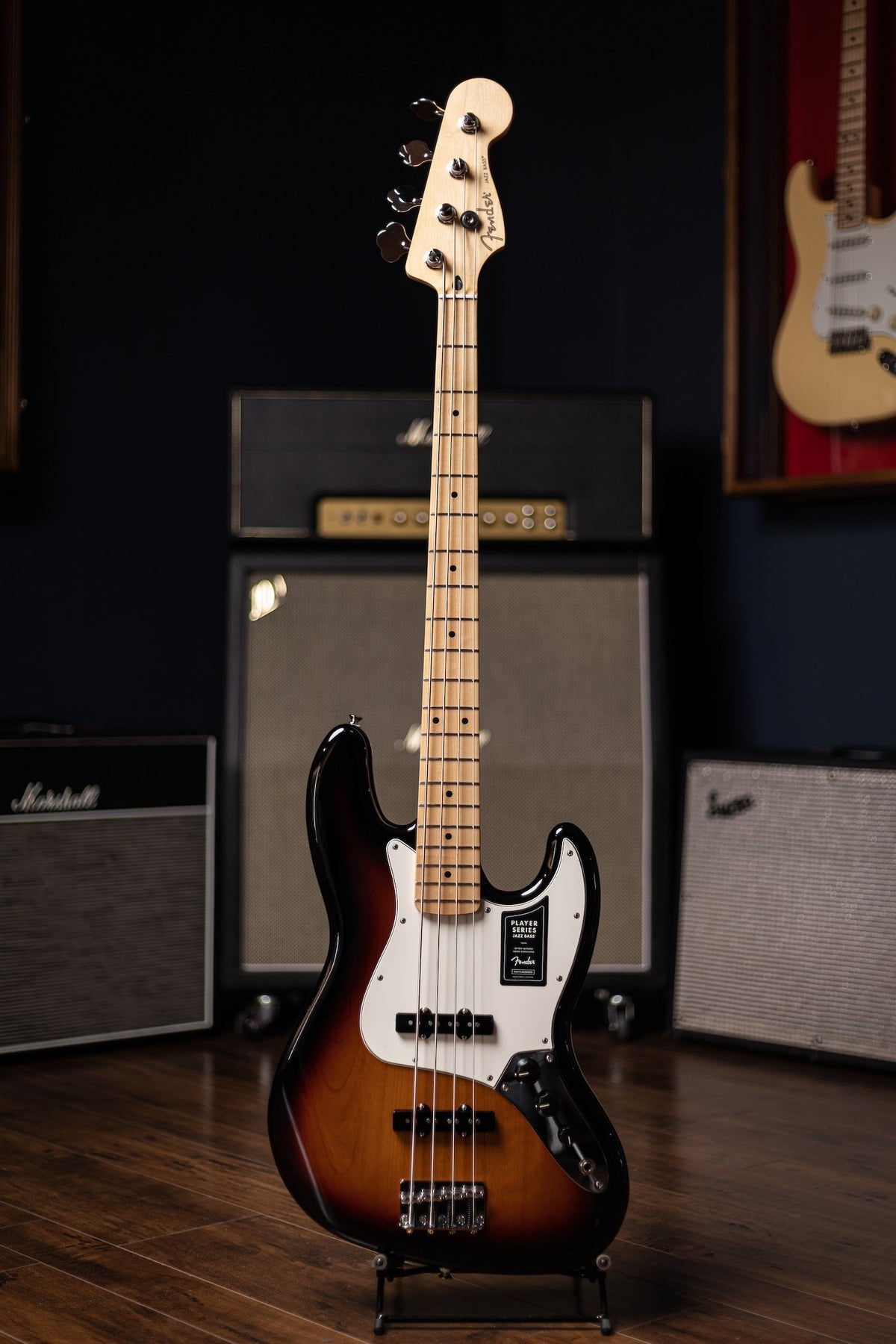 Fender Player Jazz Bass Maple Neck - 3-Color Sunburst
