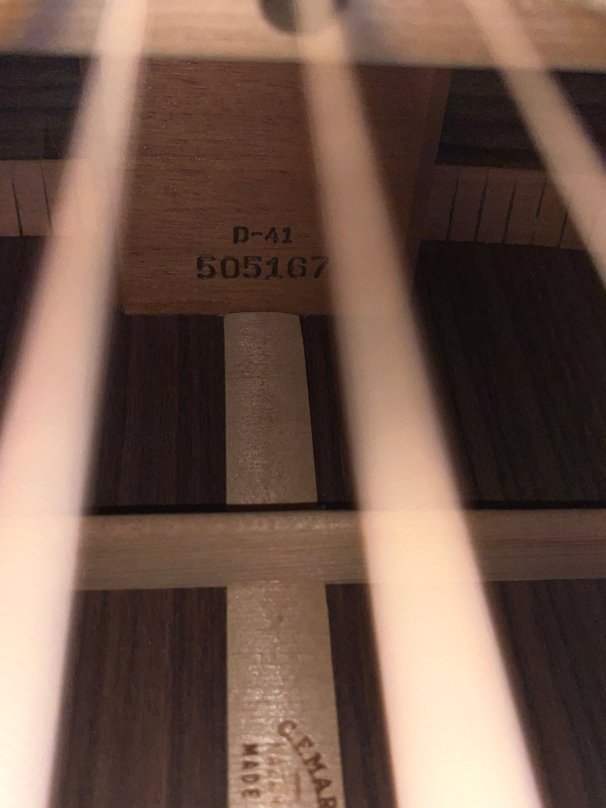 1991 Martin D-41 Acoustic Guitar - Natural