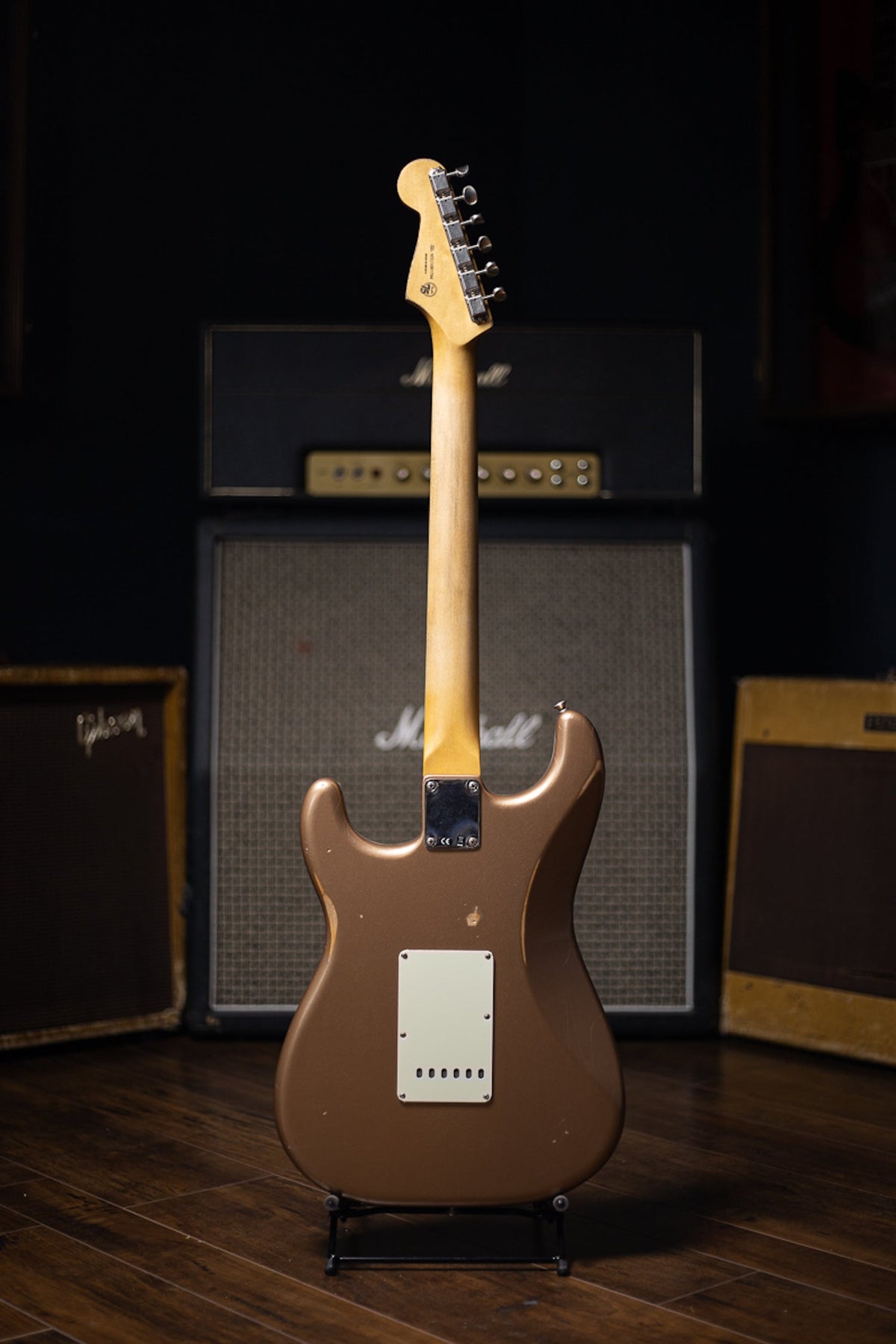 Fender Vintera '60s Road Worn Stratocaster Electric Guitar - Firemist Gold