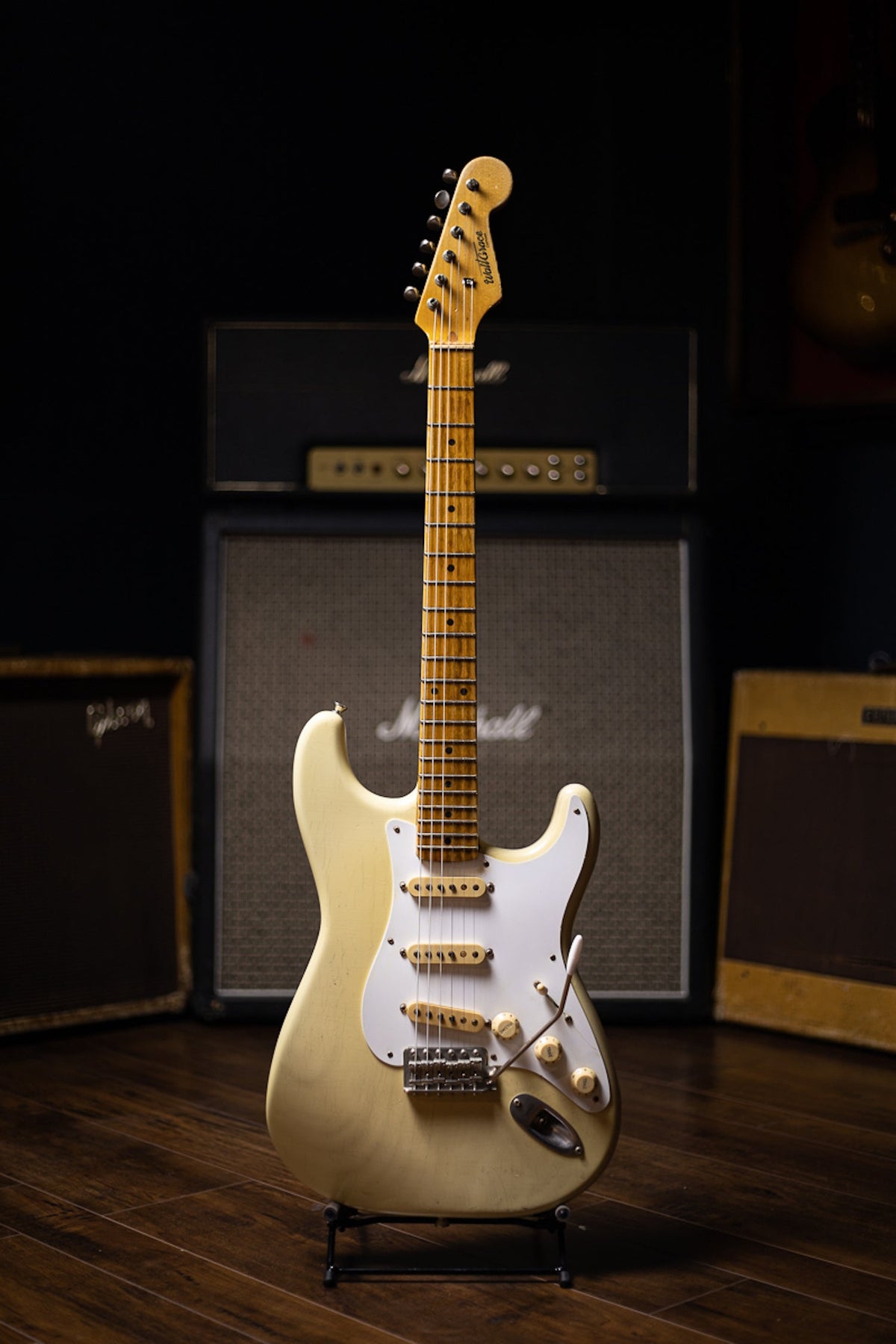Walt Grace Customs S-Type 1957 Aged Electric Guitar - Blonde