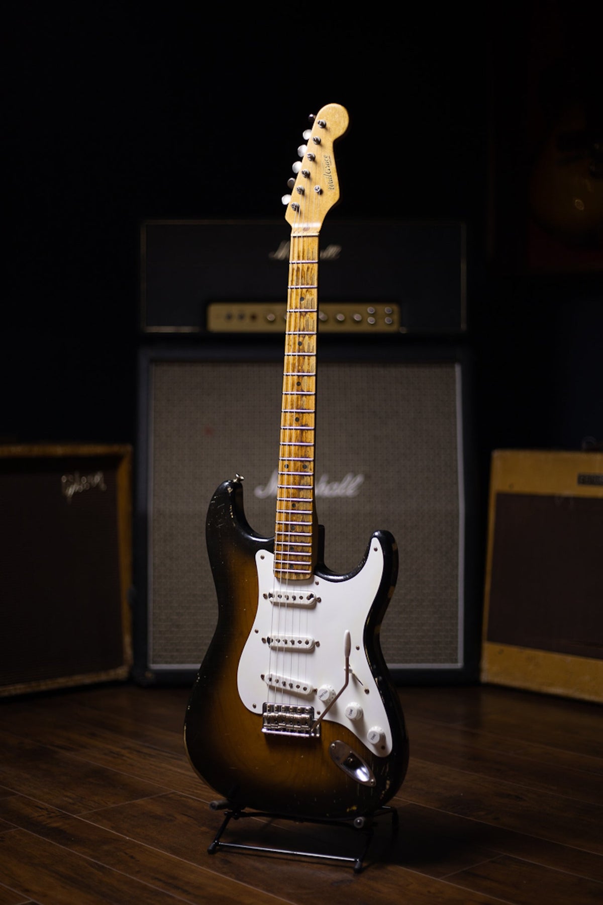 Walt Grace Customs S-Type 1954 Heavy Aged Electric Guitar - 2-Tone Sunburst