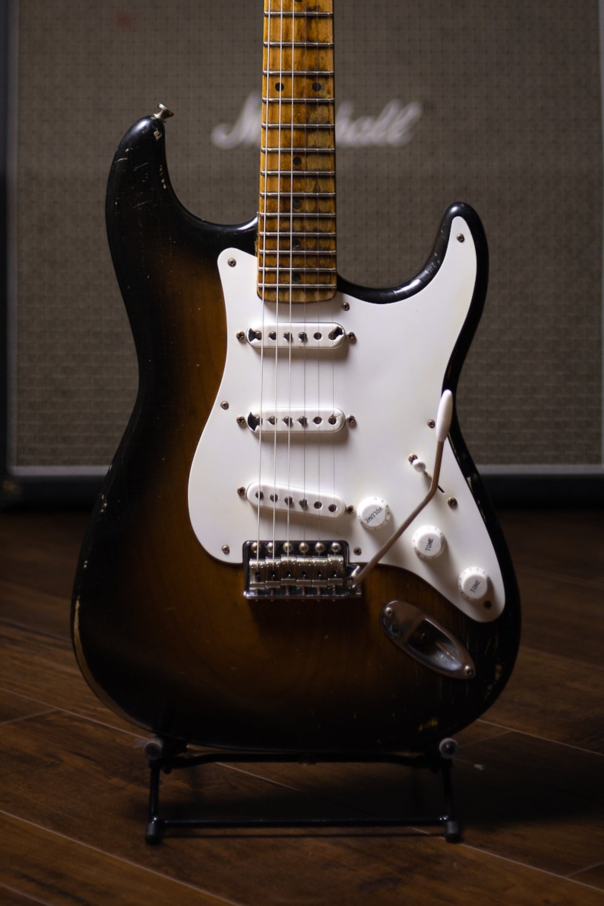 Walt Grace Customs S-Type 1954 Heavy Aged Electric Guitar - 2-Tone Sunburst