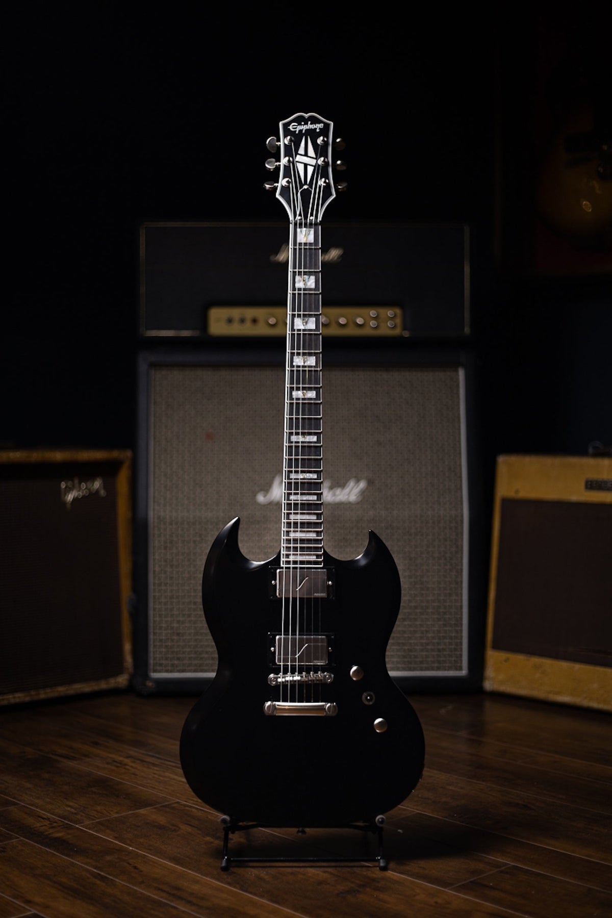 Epiphone SG Prophecy Electric Guitar - Black Aged Gloss
