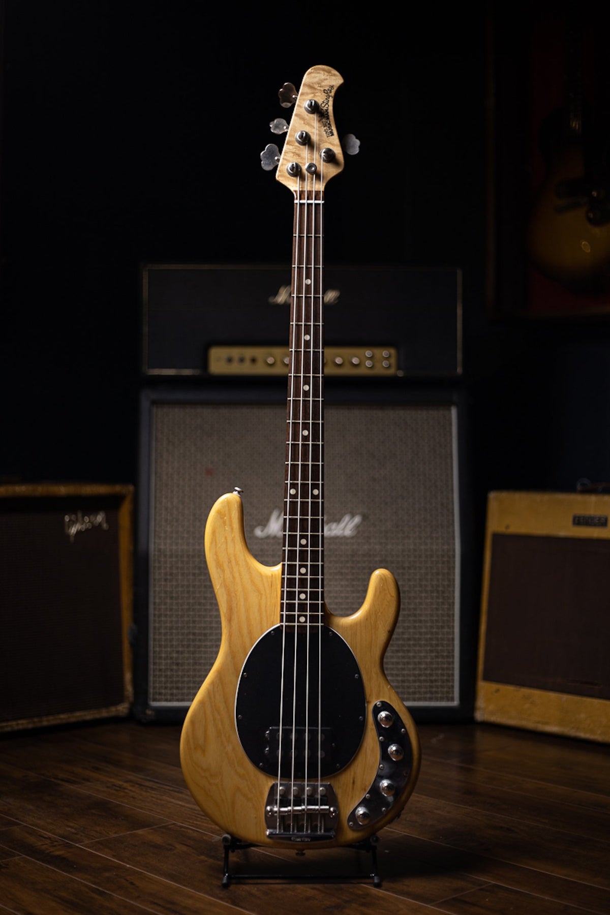 1993 Musicman Stingray 4 String Electric Bass - Natural