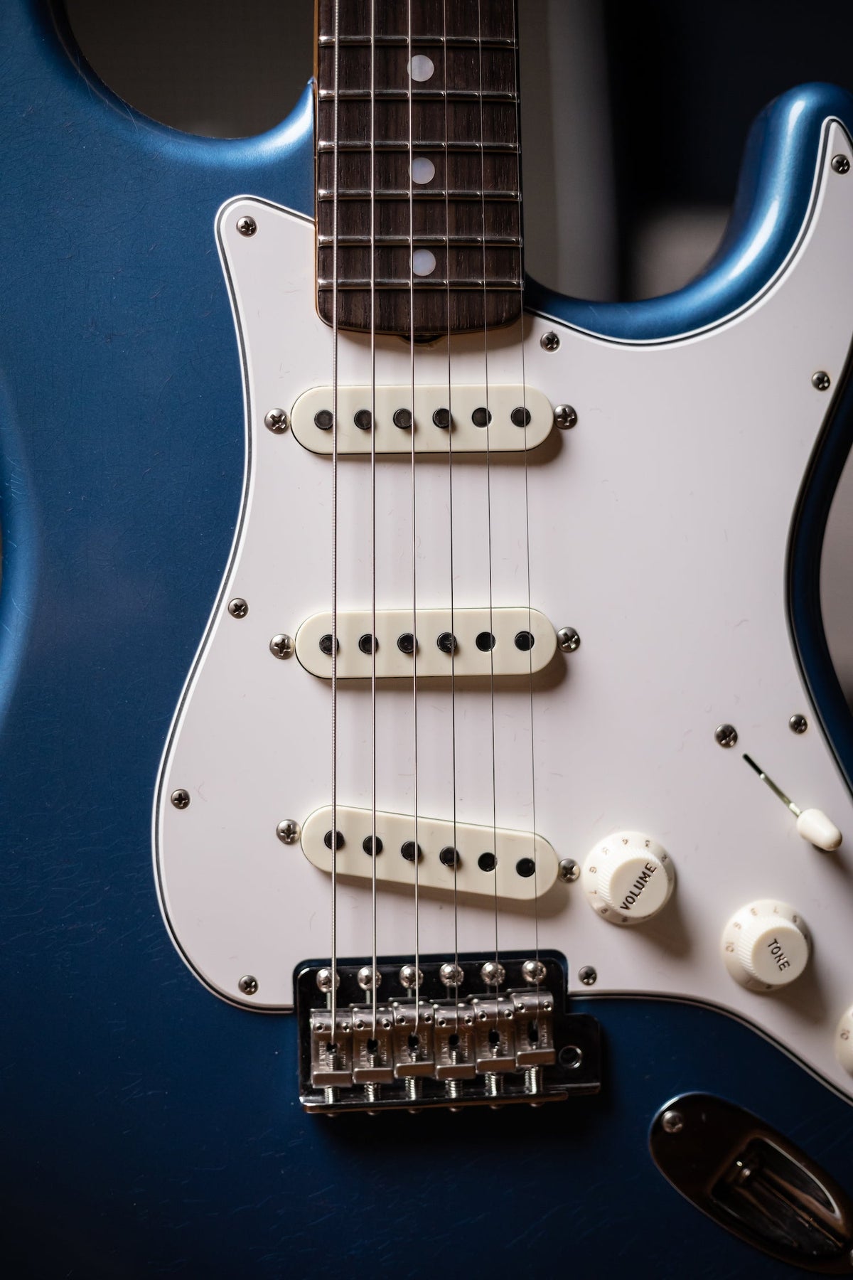 Fender Custom Shop '66 Stratocaster Deluxe Closet Classic Electric Guitar - Aged Lake Placid Blue