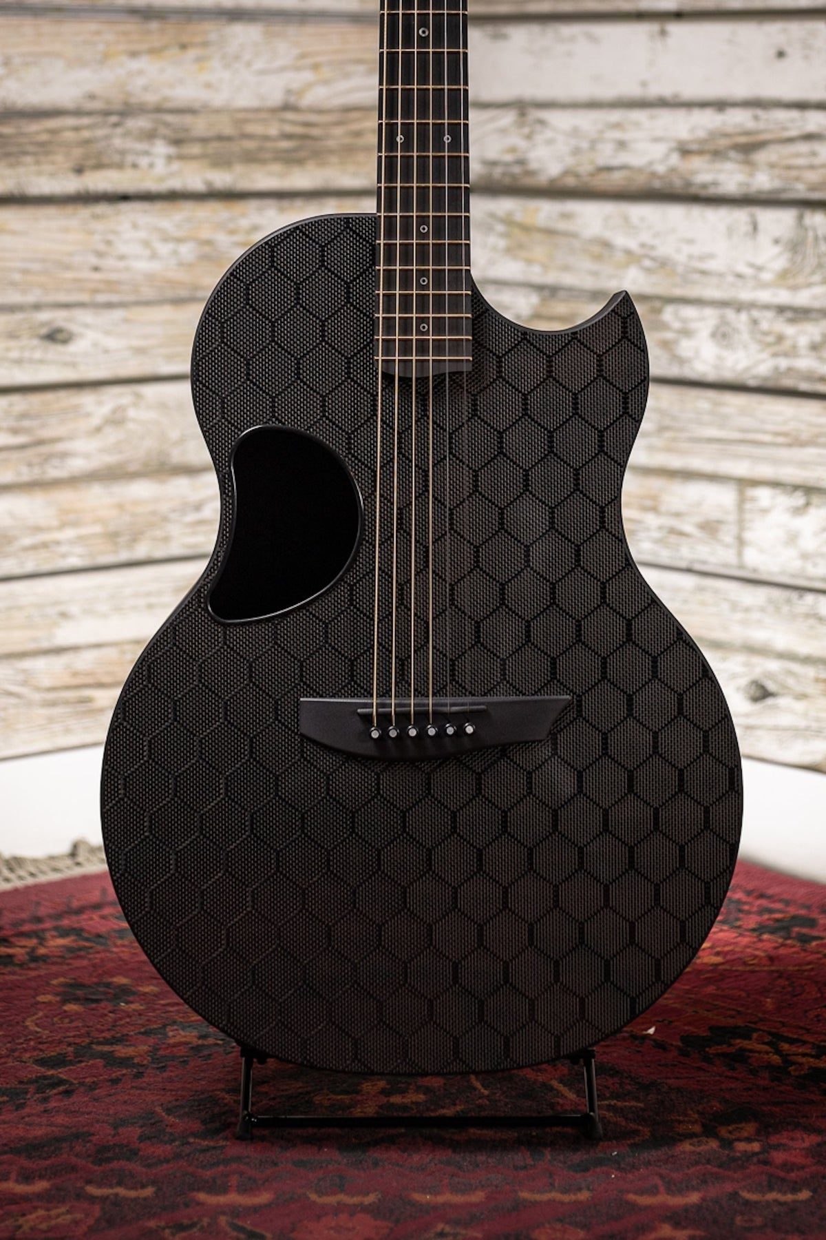 McPherson Sable Carbon Acoustic-Electric Guitar - Honeycomb w/ Gold Headstock