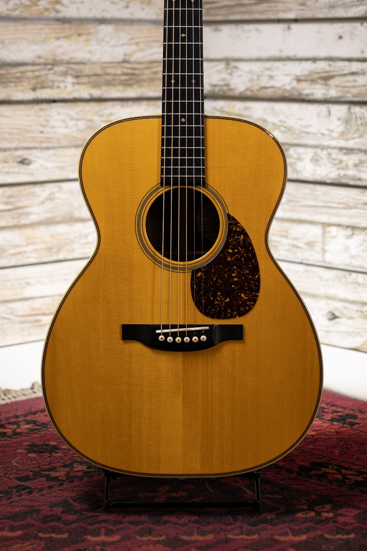 2003 Bourgeois Vintage OM W/ OHSC Acoustic Guitar - Natural