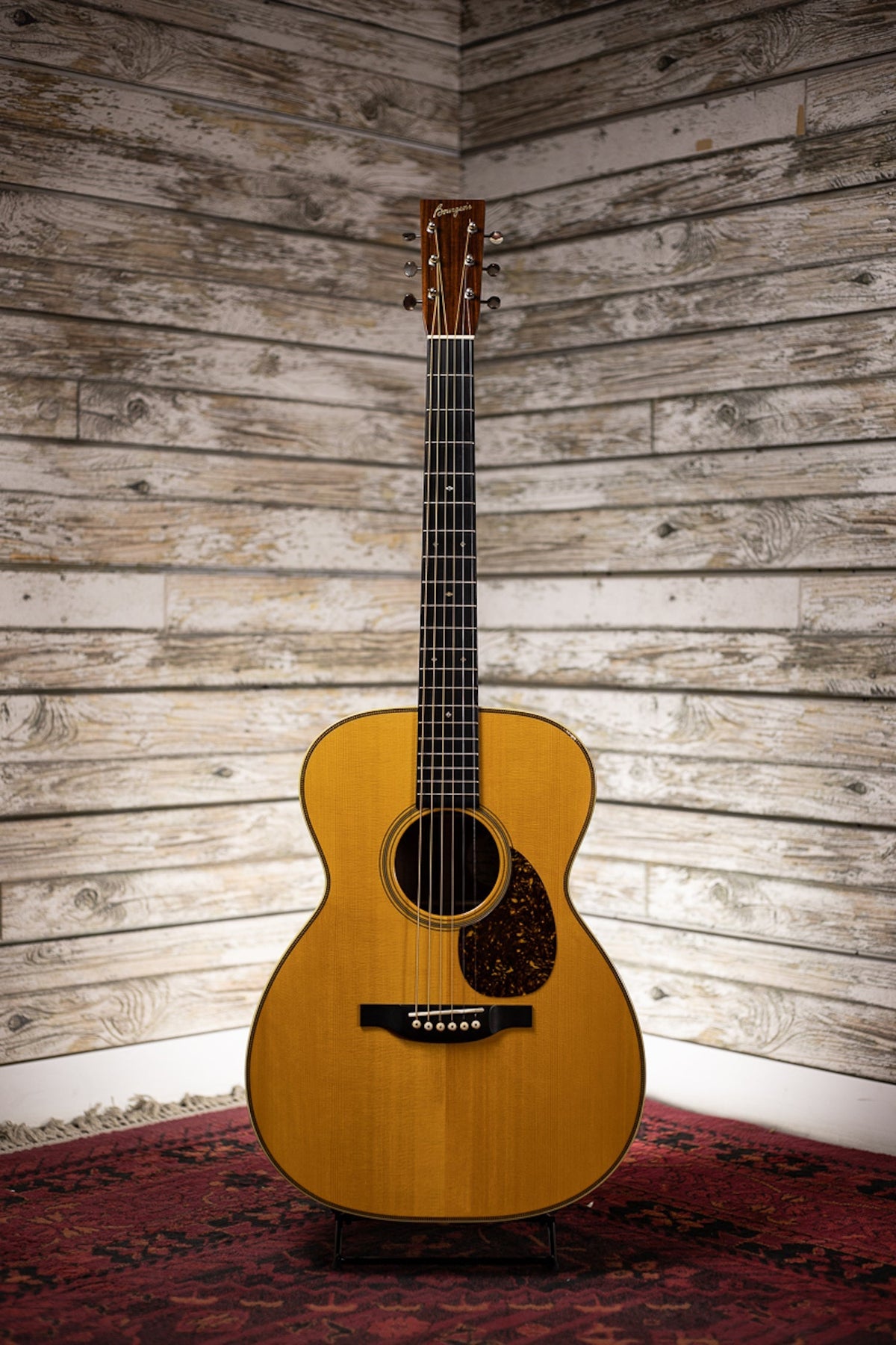 2003 Bourgeois Vintage OM W/ OHSC Acoustic Guitar - Natural