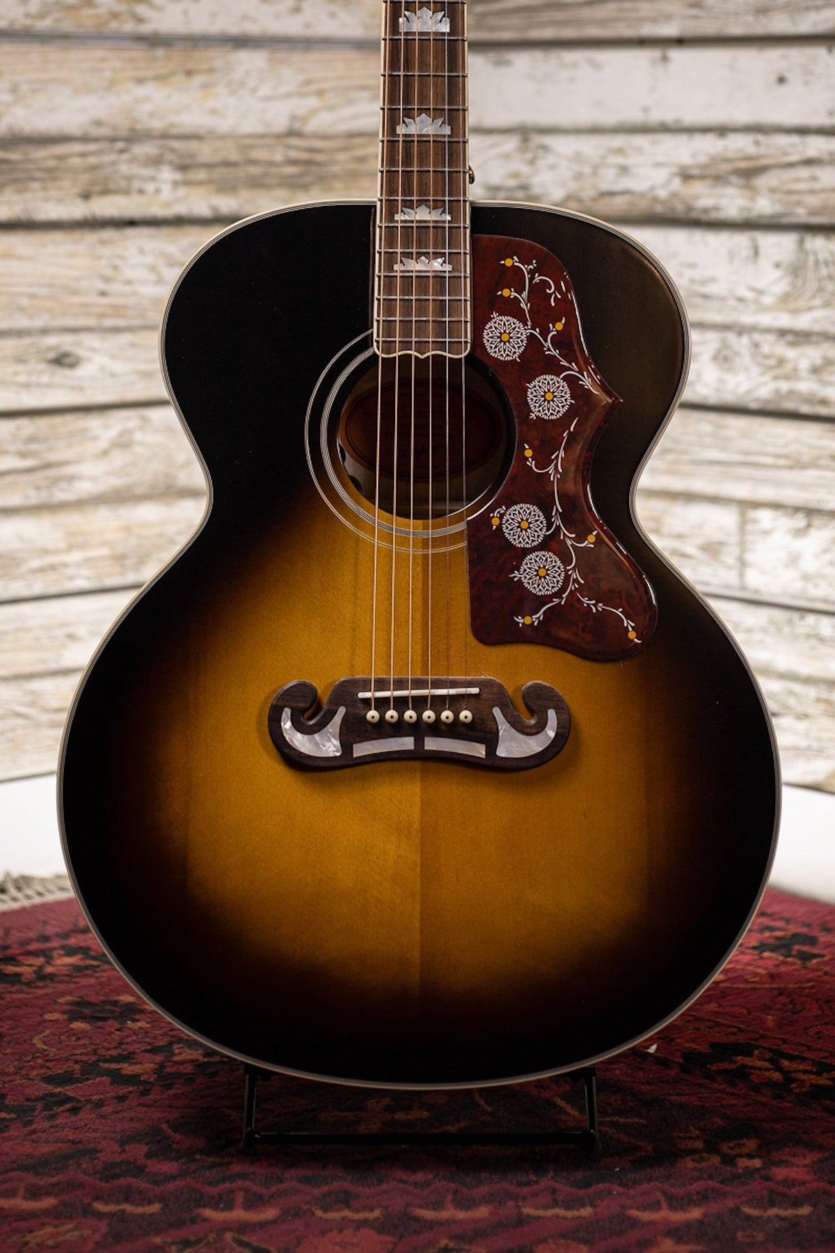 Epiphone Masterbilt J-200 Acoustic-Electric - Aged Vintage Sunburst Gloss