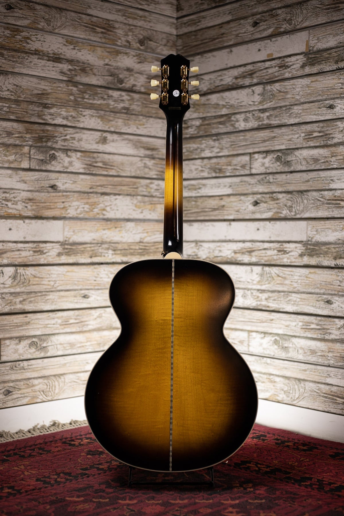 Epiphone Masterbilt J-200 Acoustic-Electric - Aged Vintage Sunburst Gloss