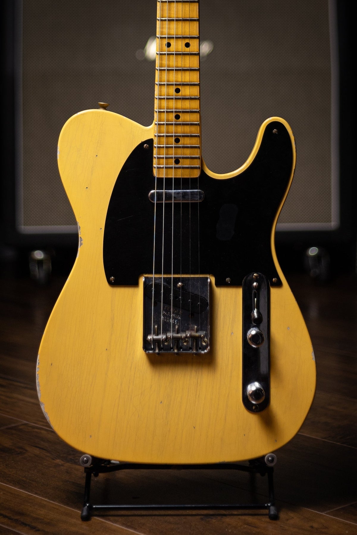 Fender Custom Shop LTD 70th Anniversary Broadcaster Electric Guitar - Aged Relic Nocaster Blonde