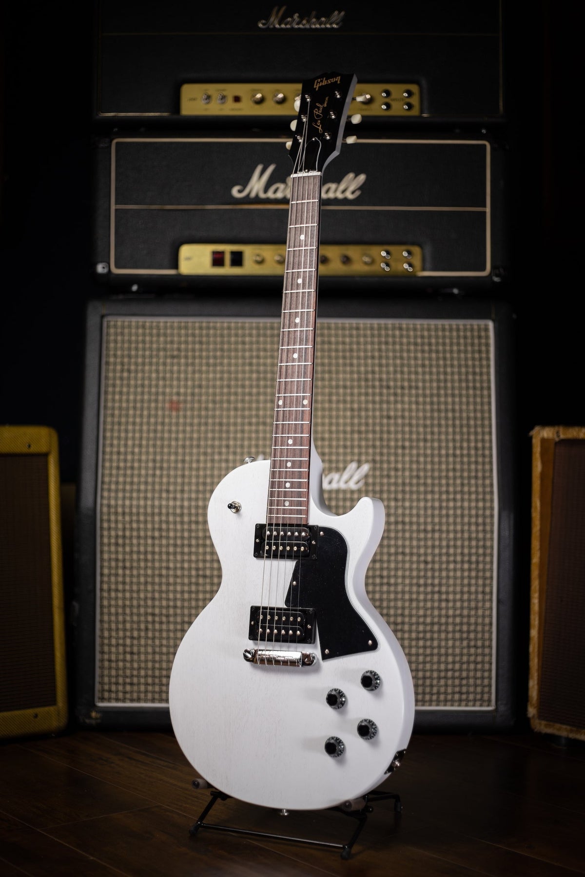 Gibson Les Paul Special Tribute Humbucker Electric Guitar - Worn White Satin