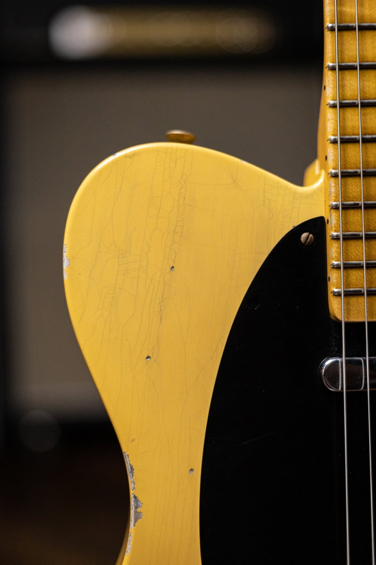 Fender Custom Shop LTD 70th Anniversary Broadcaster Electric Guitar - Aged Relic Nocaster Blonde