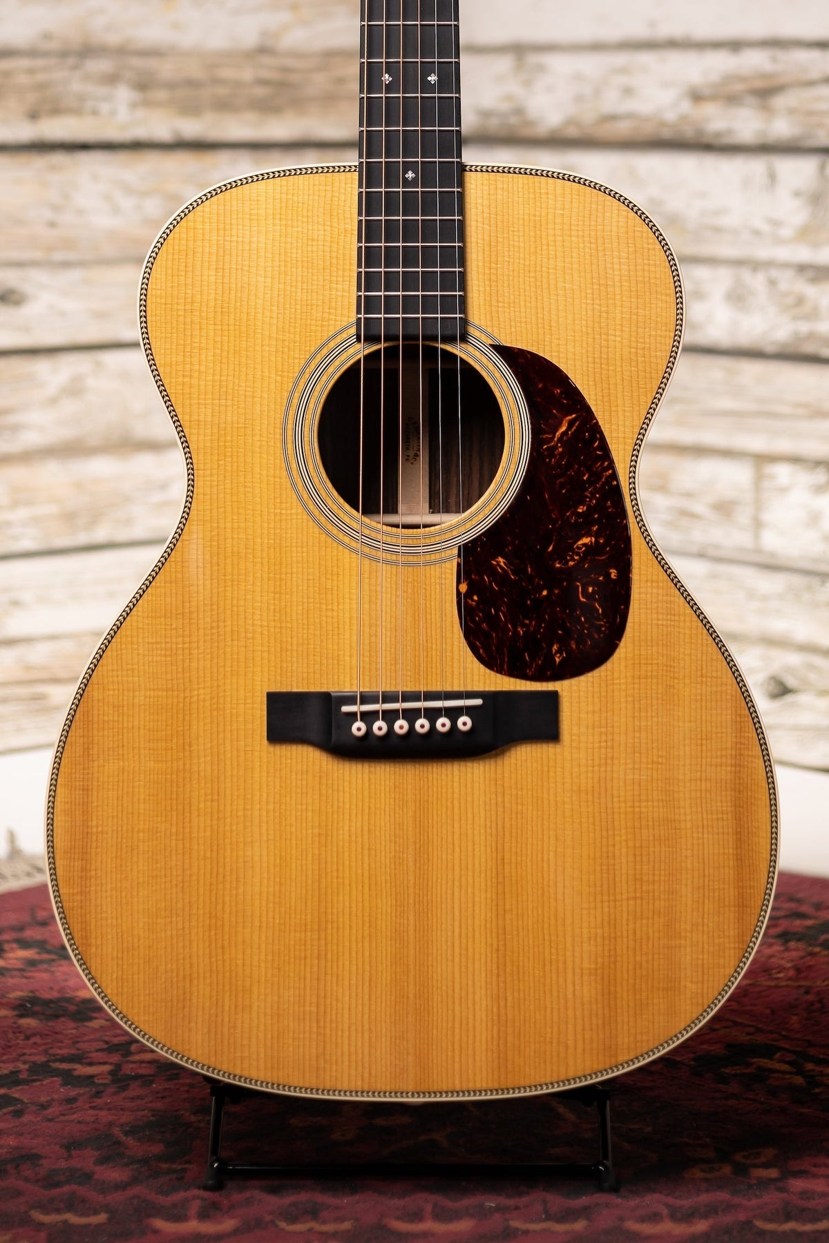 2020 Martin 000-28 Herringbone Acoustic Guitar - Natural