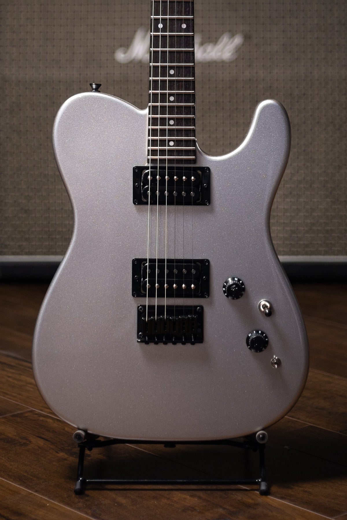 Fender Boxer Series Telecaster HH - Inca Silver