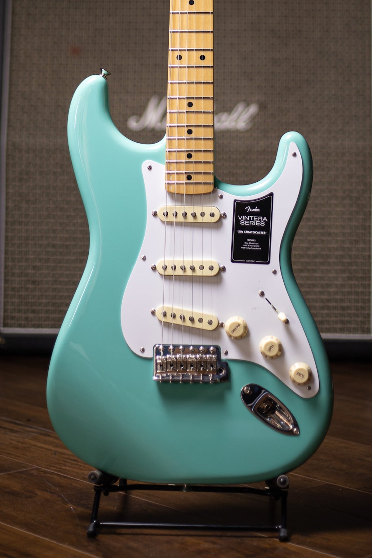 Fender Vintera '50s Stratocaster Electric Guitar - Seafoam Green