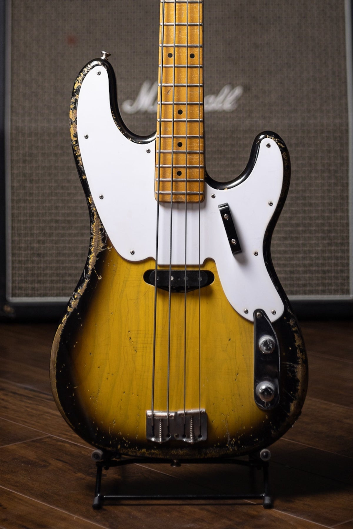 1968 Fender Telecaster Bass (1968 Neck, MJT Body, Seymour Duncan Pickups) - Sunburst