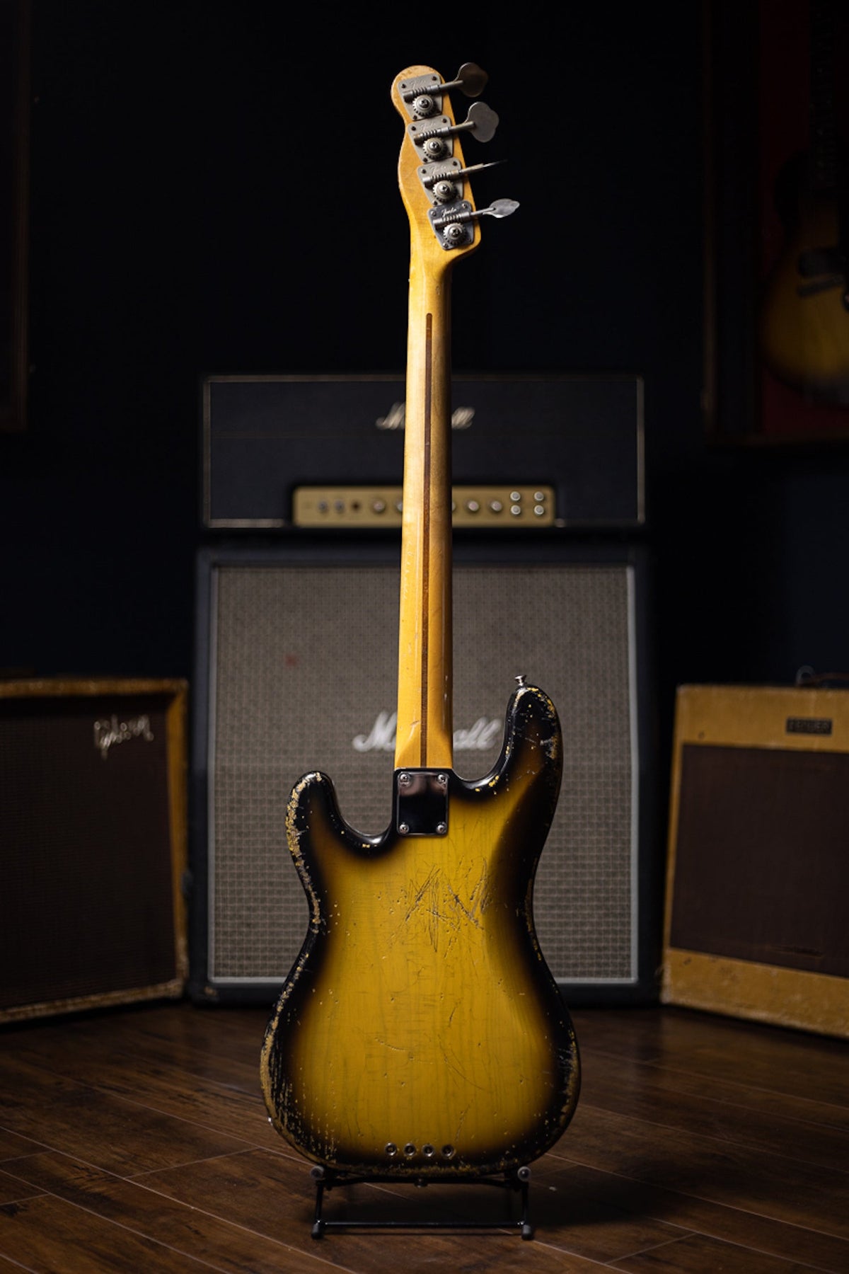 1968 Fender Telecaster Bass (1968 Neck, MJT Body, Seymour Duncan Pickups) - Sunburst